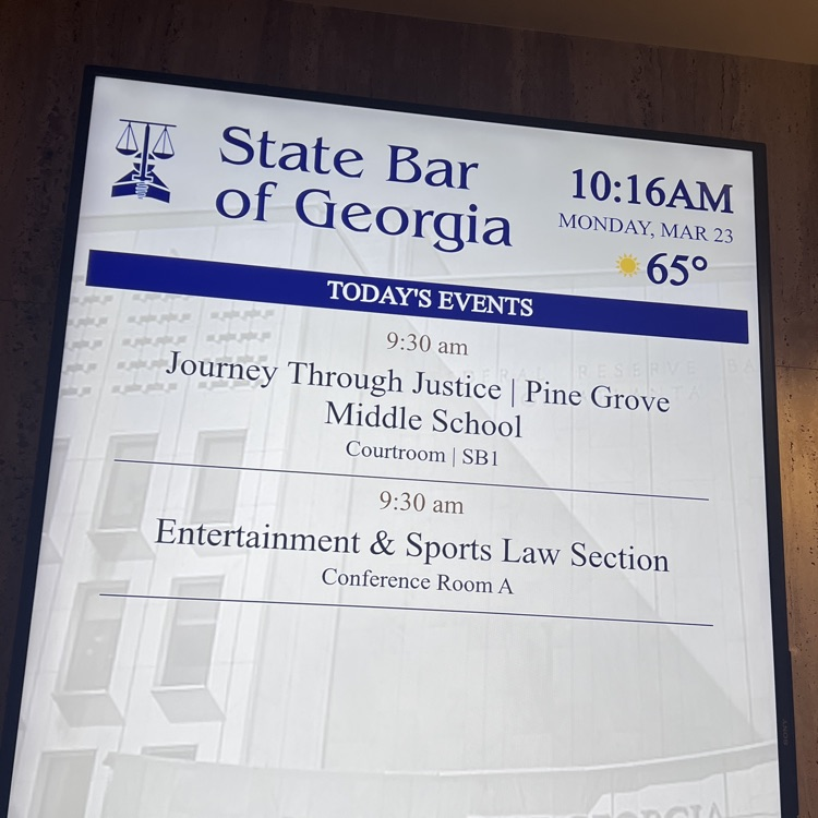 picture of agenda mentioning PGM 