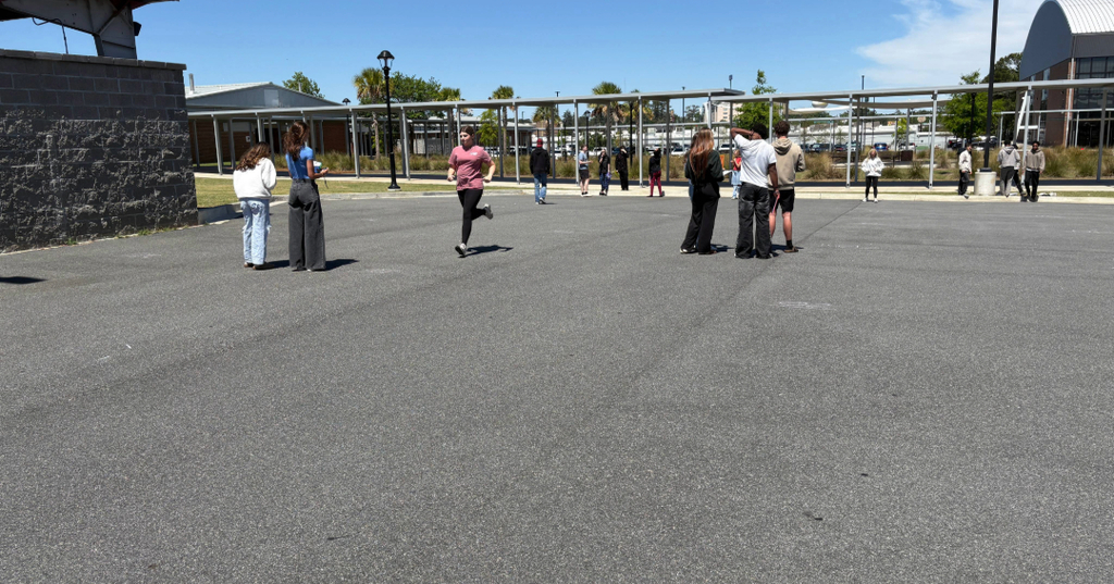 Students timing  acceleration