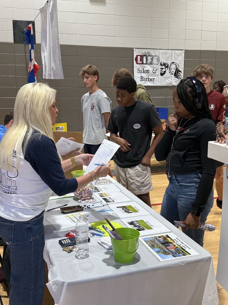 Students participating in the Game of Life