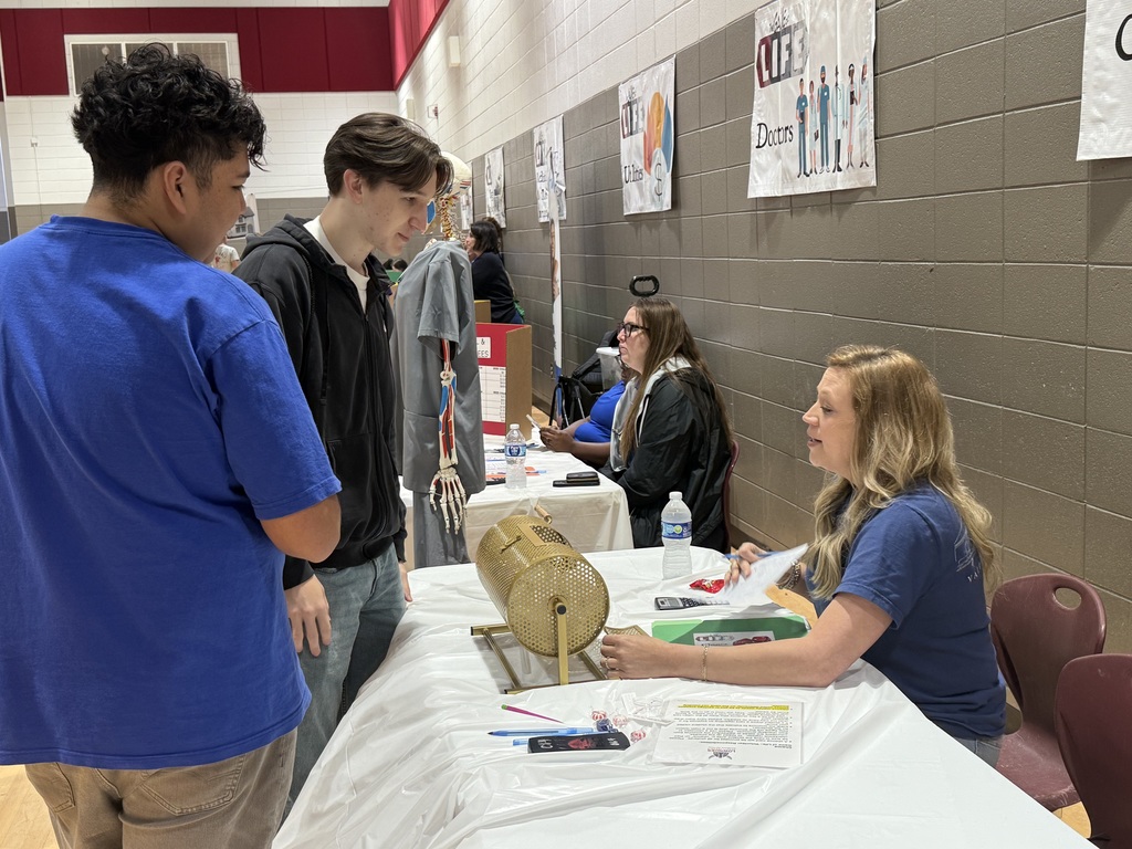 Students participating in the Game of Life