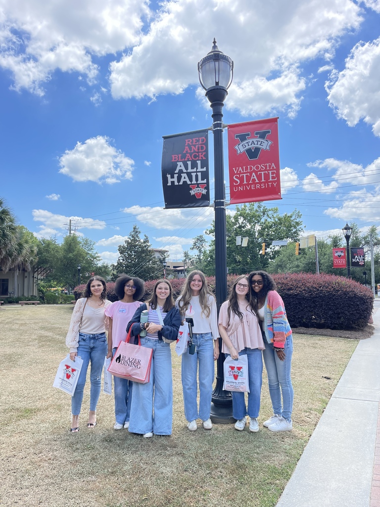 Six Math students at Valdosta State University