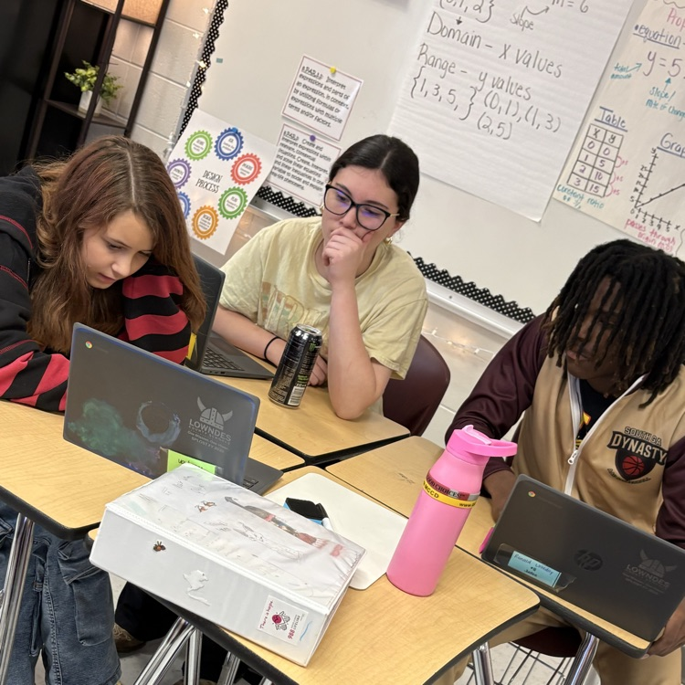 students working together on math 