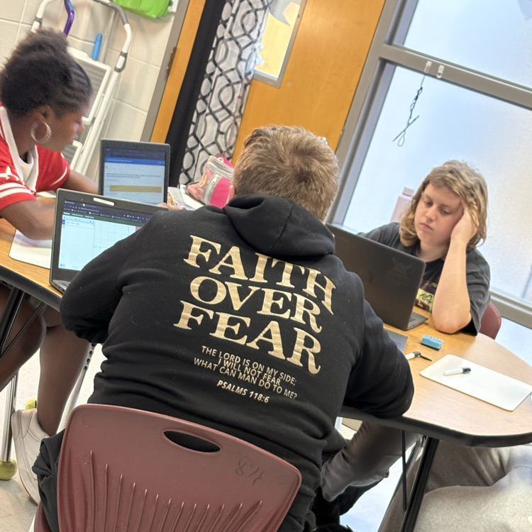 students working together on math 