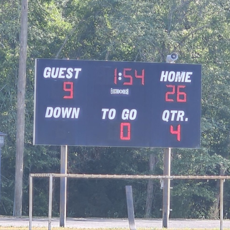 flag football score 