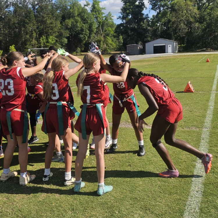 flag football celebration 