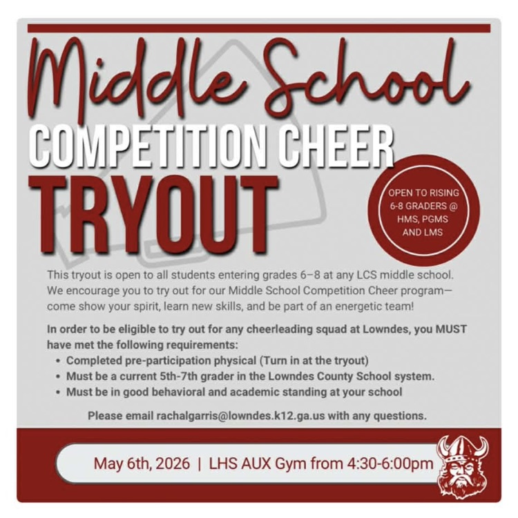 competition cheer tryout flyer 