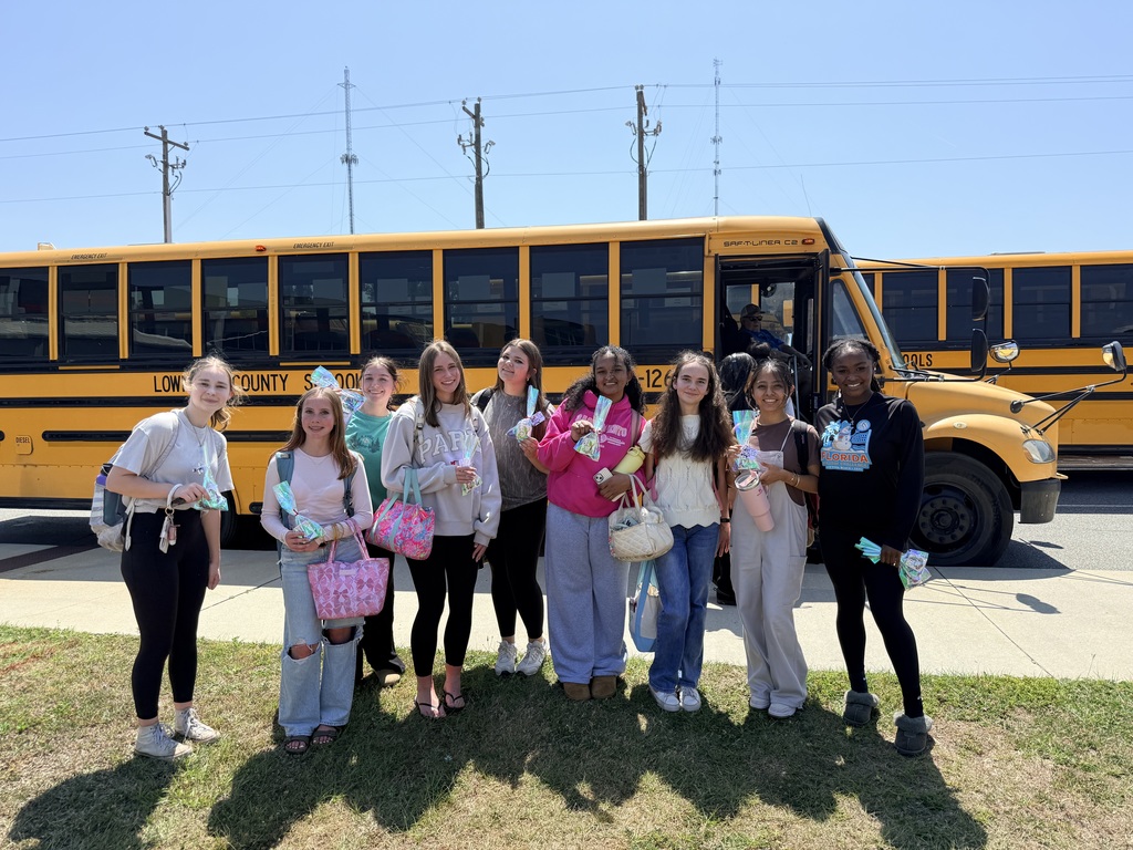 Education as a profession students with gifts for the bus drivers