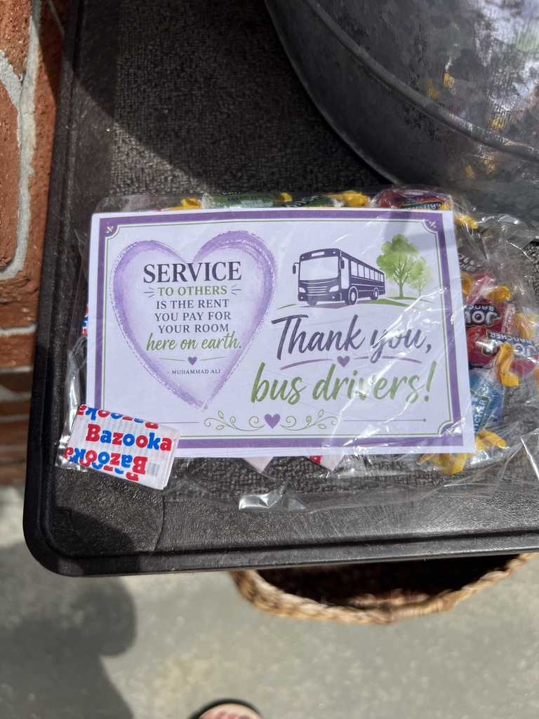 Gift bag with candy and giftcard