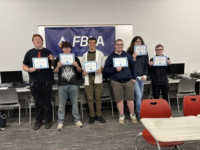 End of pathway completers with their certificates
