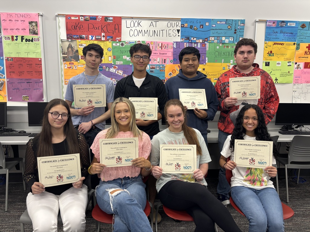 Pathway finishers with their certificates