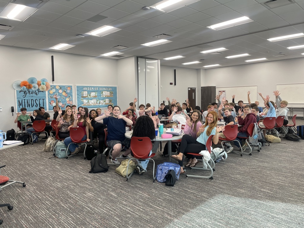 AP Government students reviewing for the exam