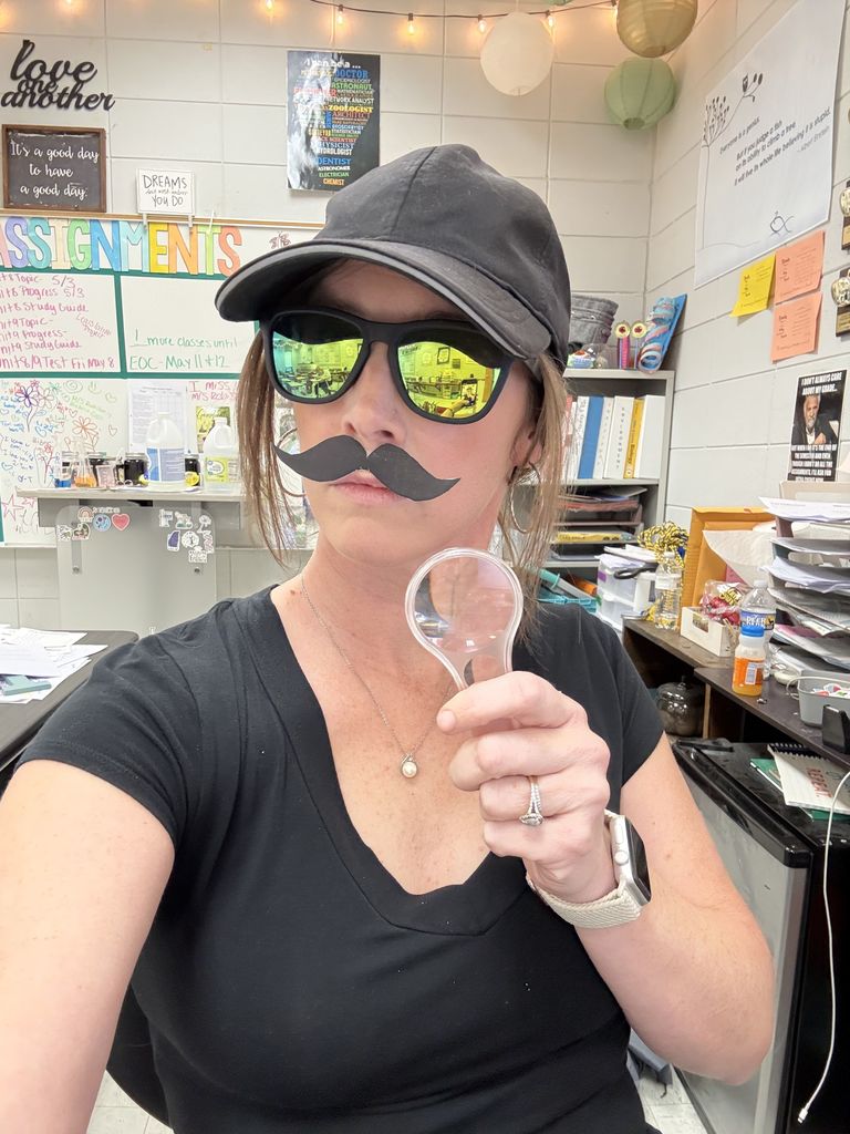 Secret Dress up week for teachers  - Spy