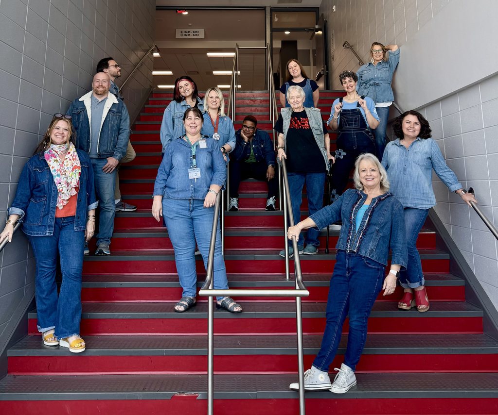Secret Dress up week for teachers  - Double Denim
