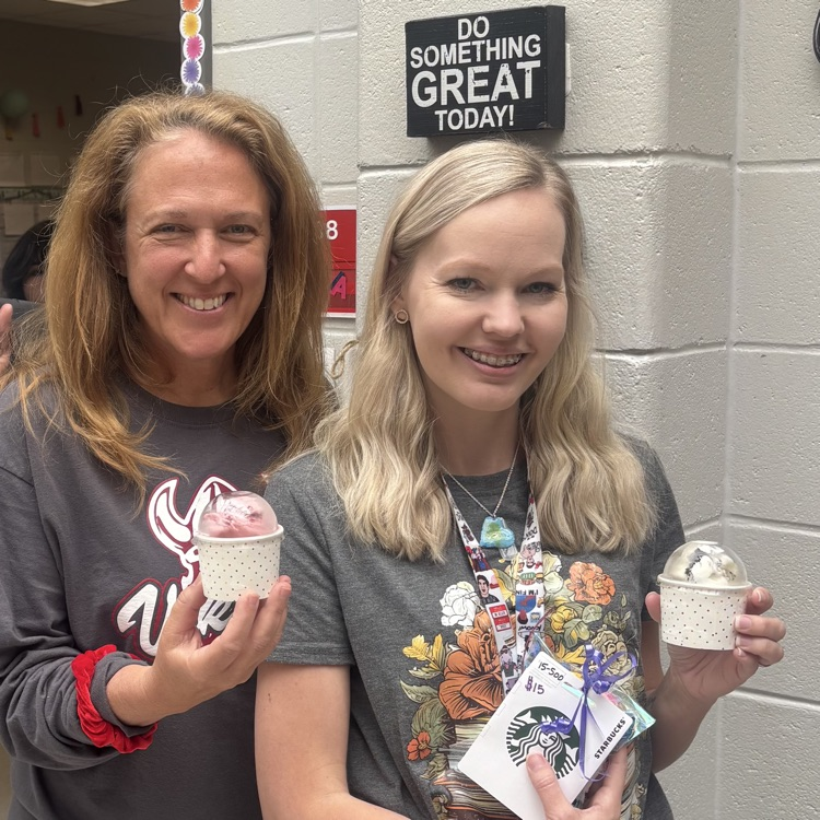 teachers with ice cream
