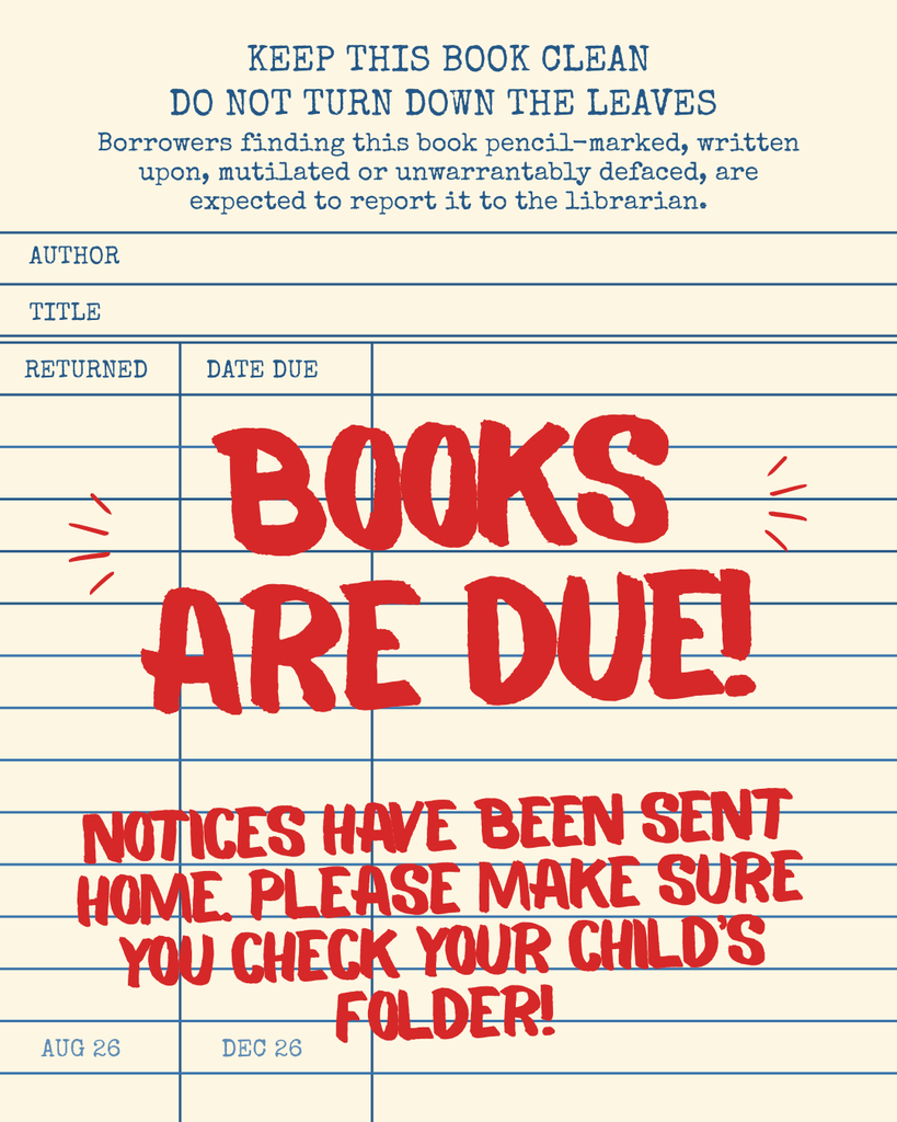 Books are Due