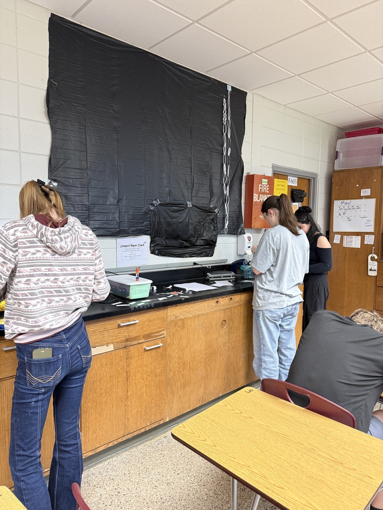 Students working on STEM challenges