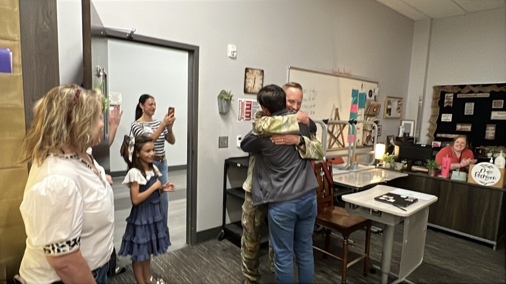 Reunion hug
