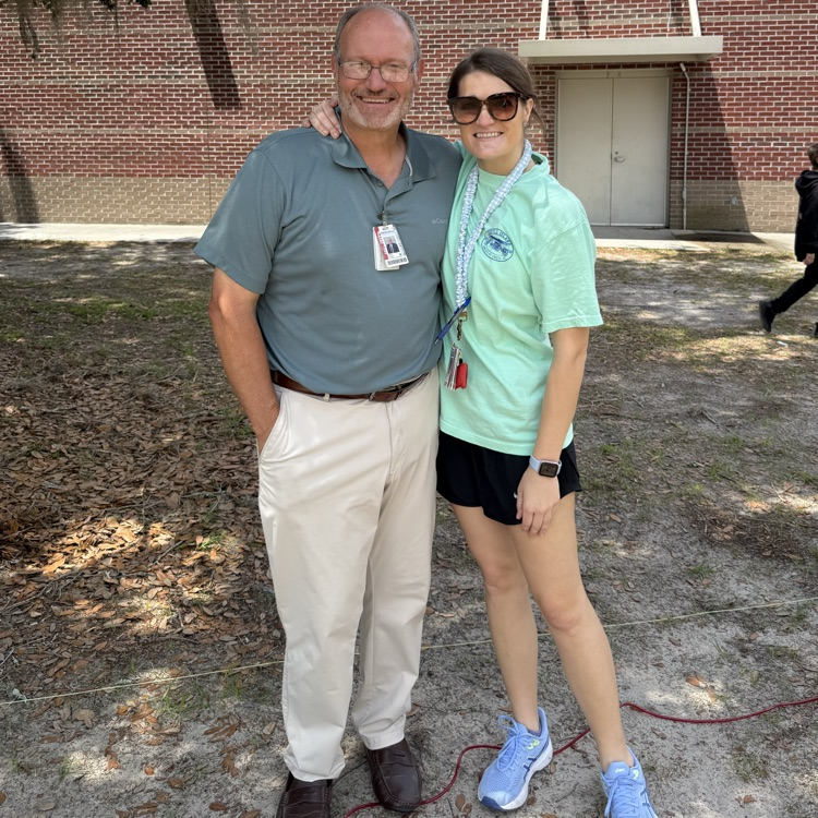 Ms. Overman and her dad