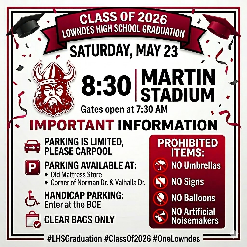 Important Information for graduation 2026