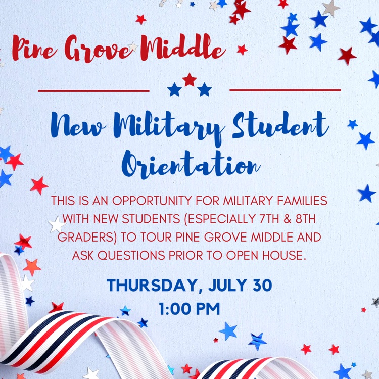 new military student orientation graphic