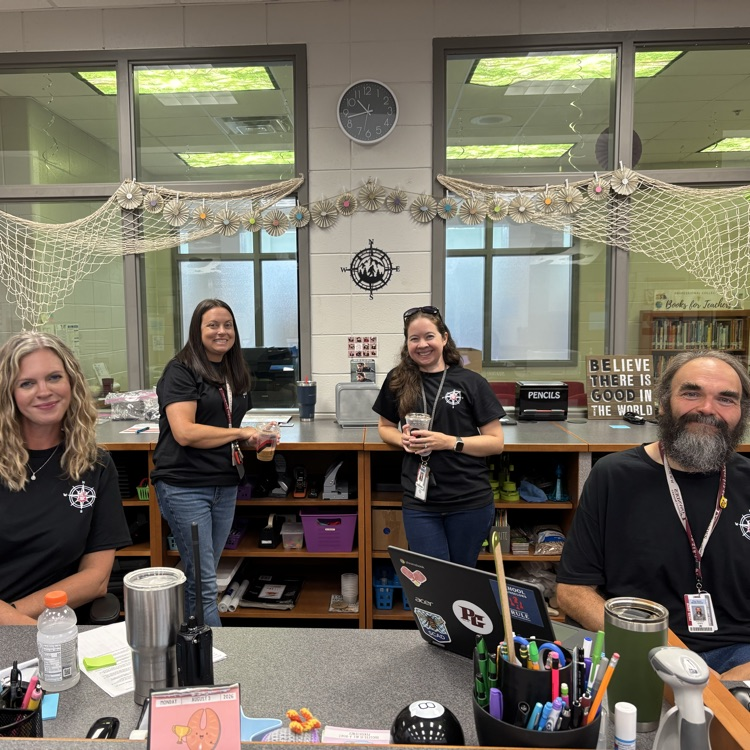 counselors and library team 
