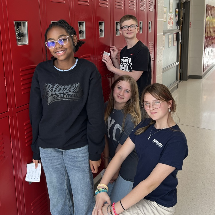 opening lockers 