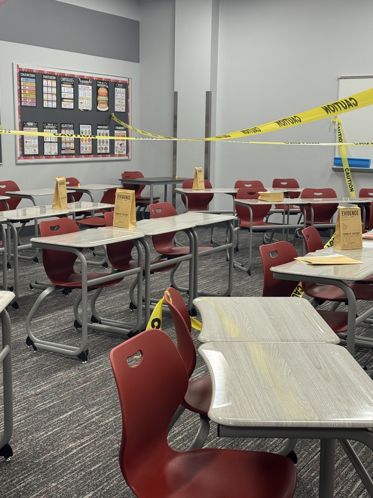Classroom "crime scene"