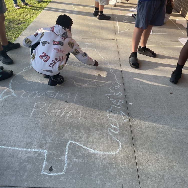 five regions of ga in chalk 