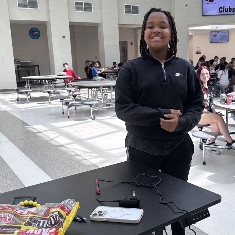 student rewards at lunch