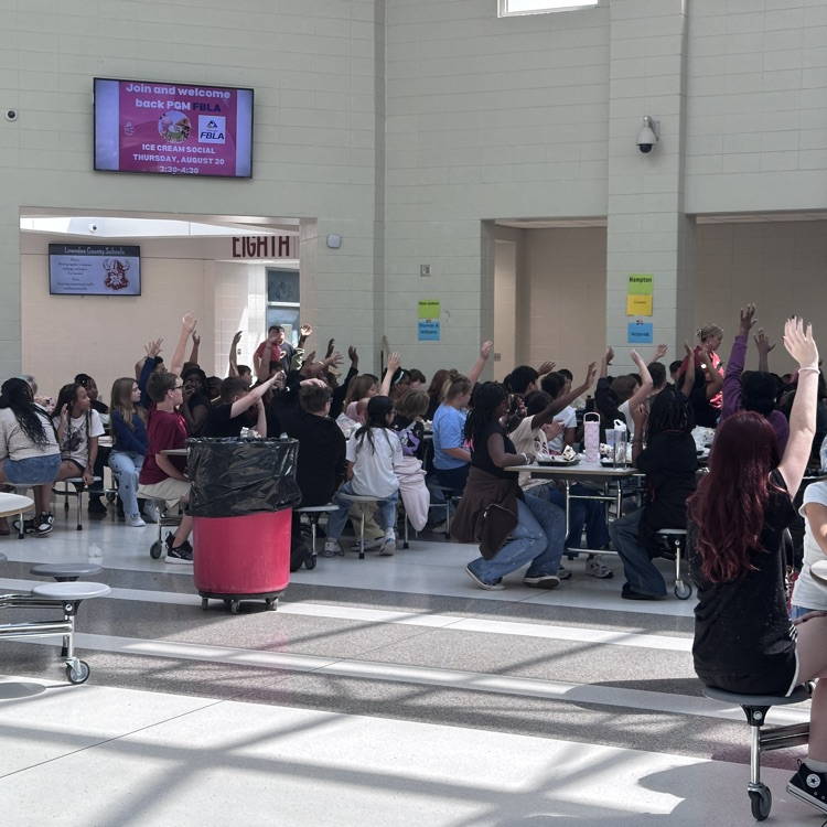 student rewards at lunch