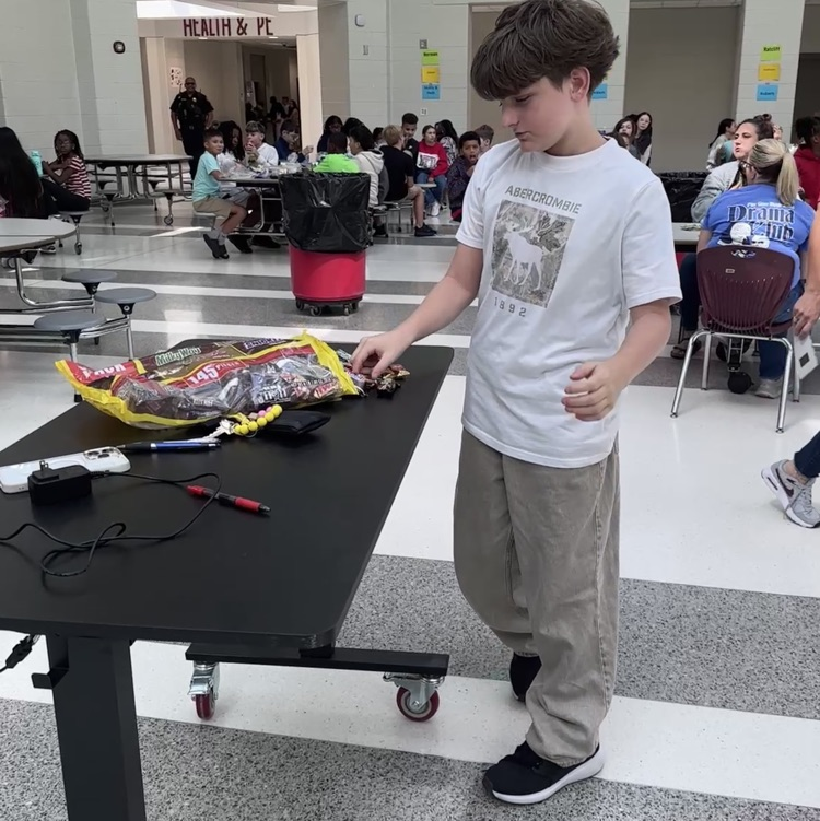 student rewards at lunch