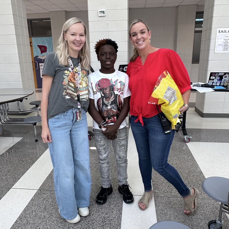 student rewards at lunch