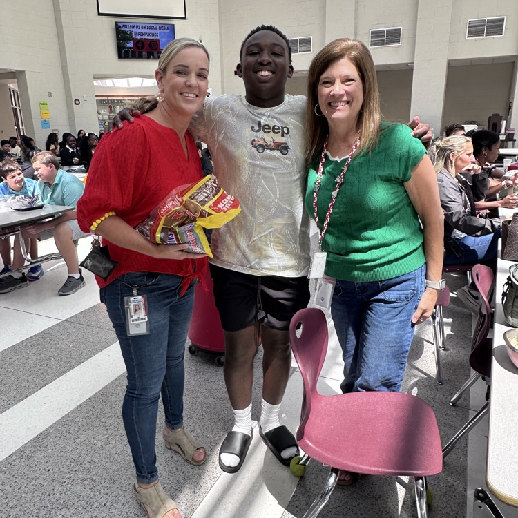 student rewards at lunch