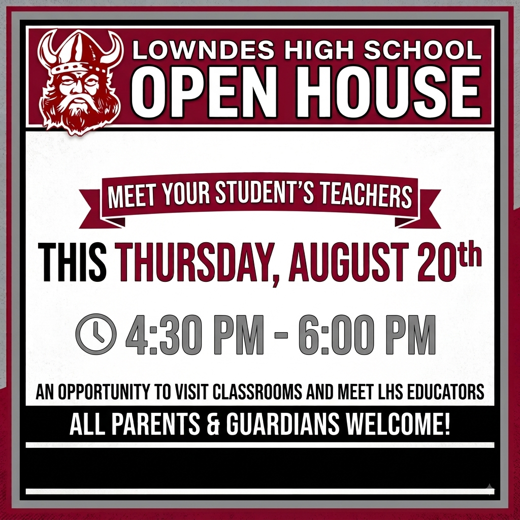 Open House Thursday August 20 from 4:30 - 6:00 pm