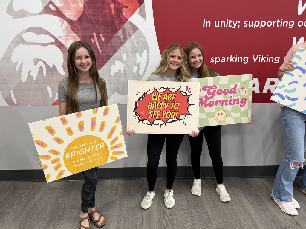 Students participating in Welcome Wednesday
