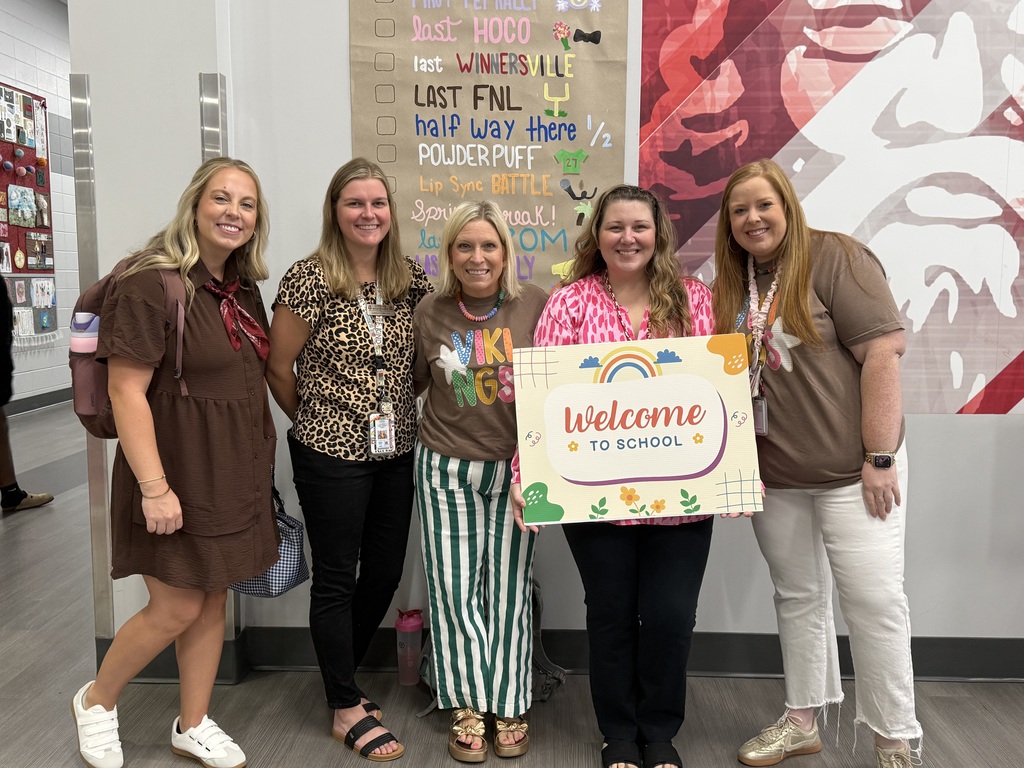 Teachers participating in Welcome Wednesday