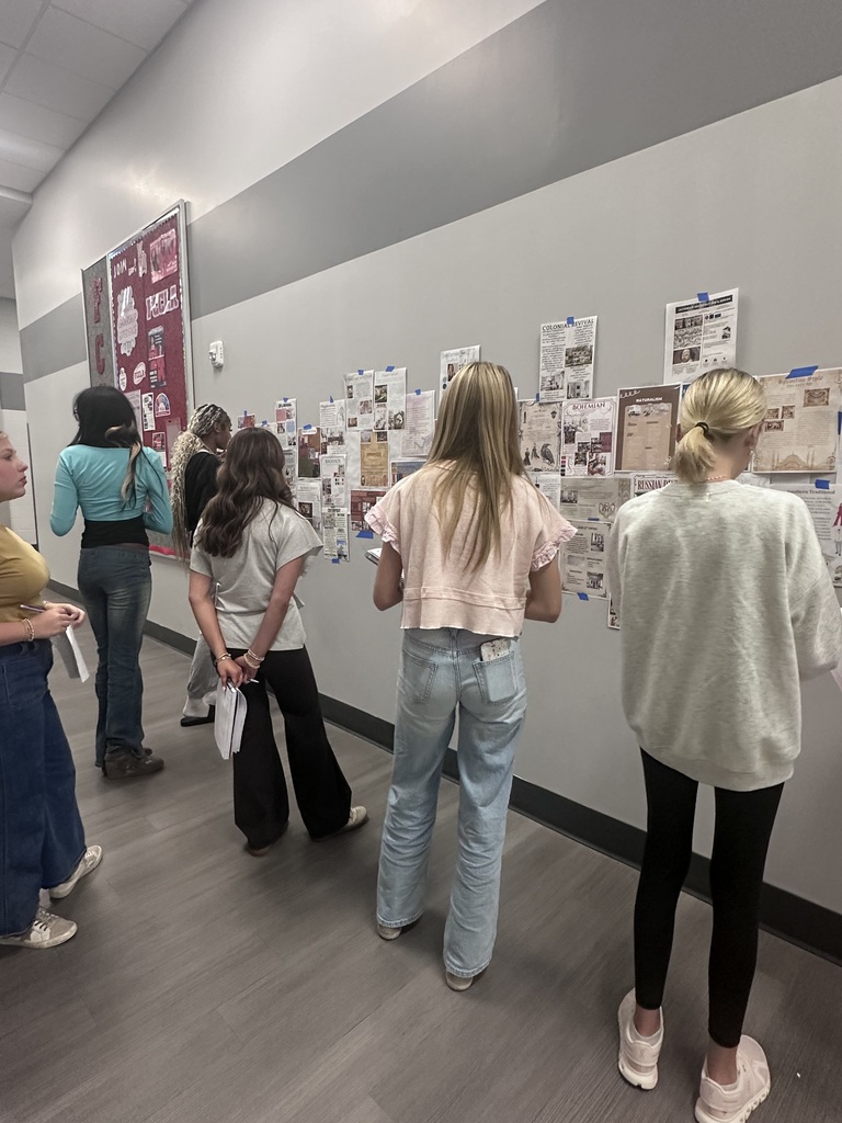 Students exploring historical periods and interior design styles