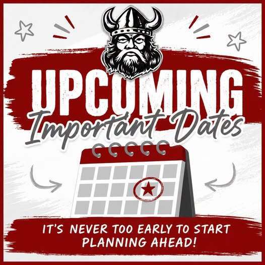 Upcoming Dates
