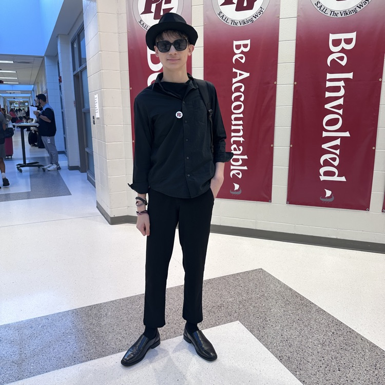 students dressed as secret agents