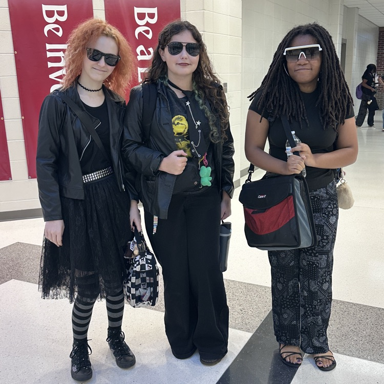 students dressed as secret agents