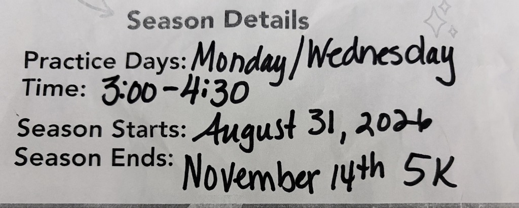 Girls on the Run Season Details