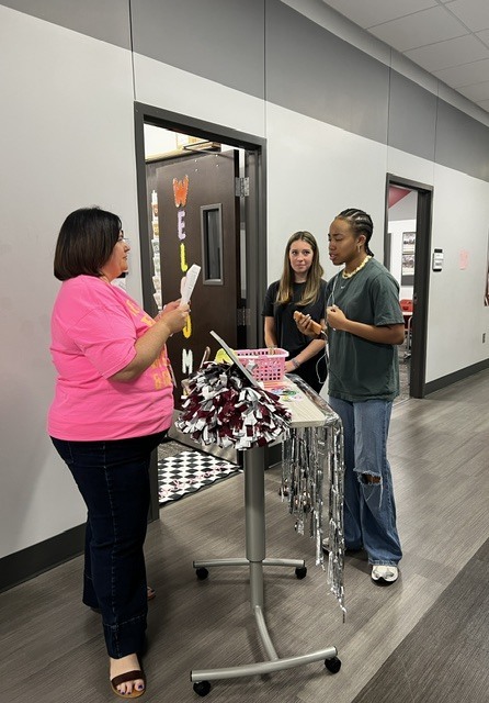 Students particicpating in Trivia Challenge