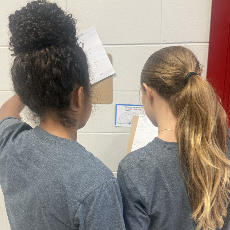 students doing math