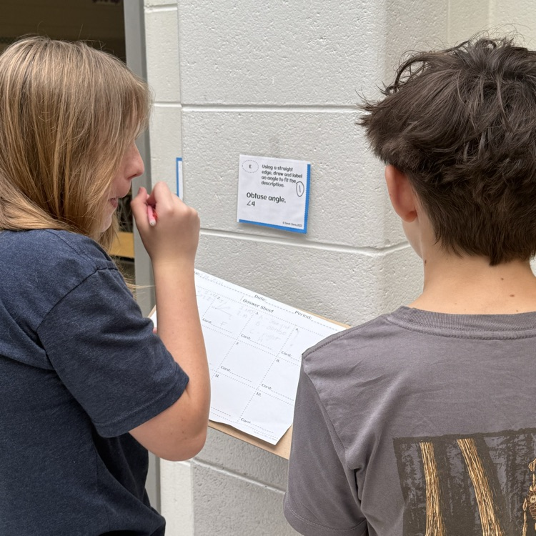 students doing math