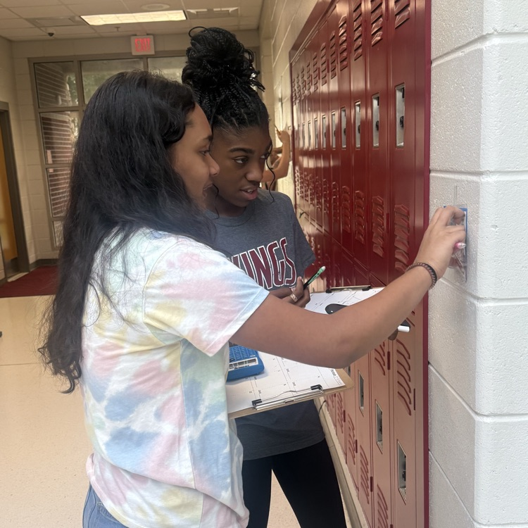 students doing math