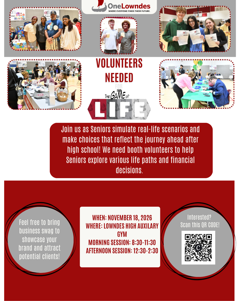 Game of Life Volunteers Needed