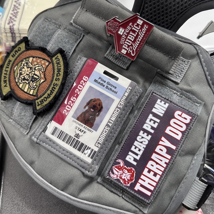 Grover’s official vest 