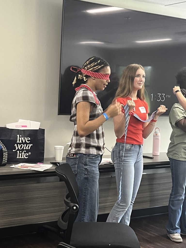 participating in a teamwork game