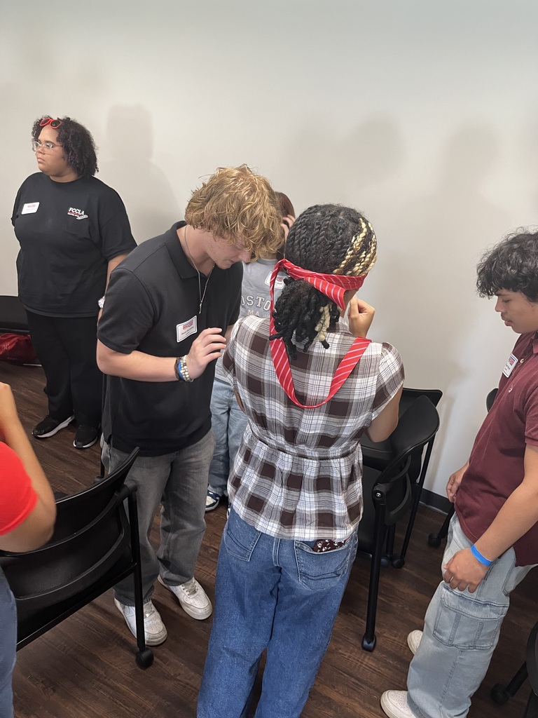 participating in a teamwork game