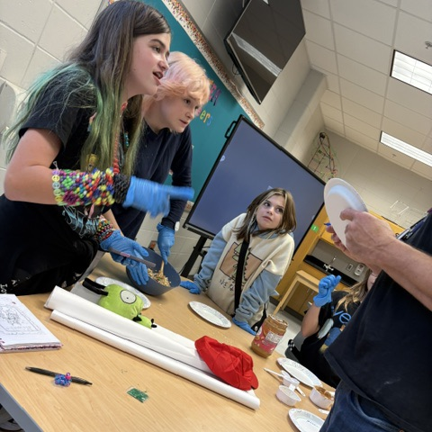 students cooking 